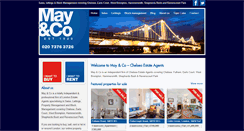 Desktop Screenshot of mayandco.co.uk